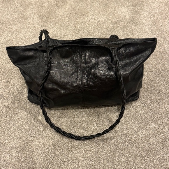 🔥SALE🔥 Latico Black Leather Tote Bag - Picture 2 of 11